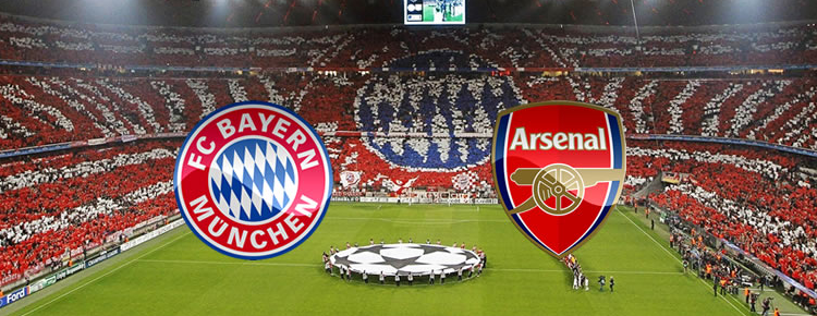 Bayern Munich v Arsenal – Win £33 No Matter Who Wins!