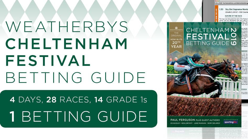 2019 Weatherbys Cheltenham Festival Betting Guide GET YOUR 3 