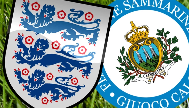 San Marino v England – World Cup Qualifier (Mon 15th Nov 21)